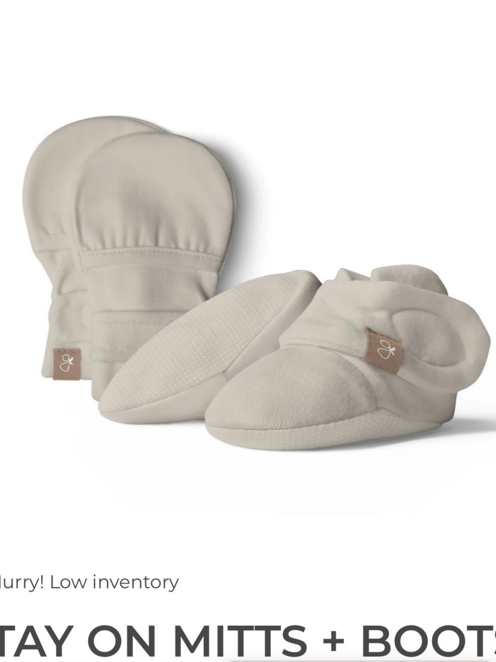 Goumi Stay on Mitts and Boots *Burnt Orange*